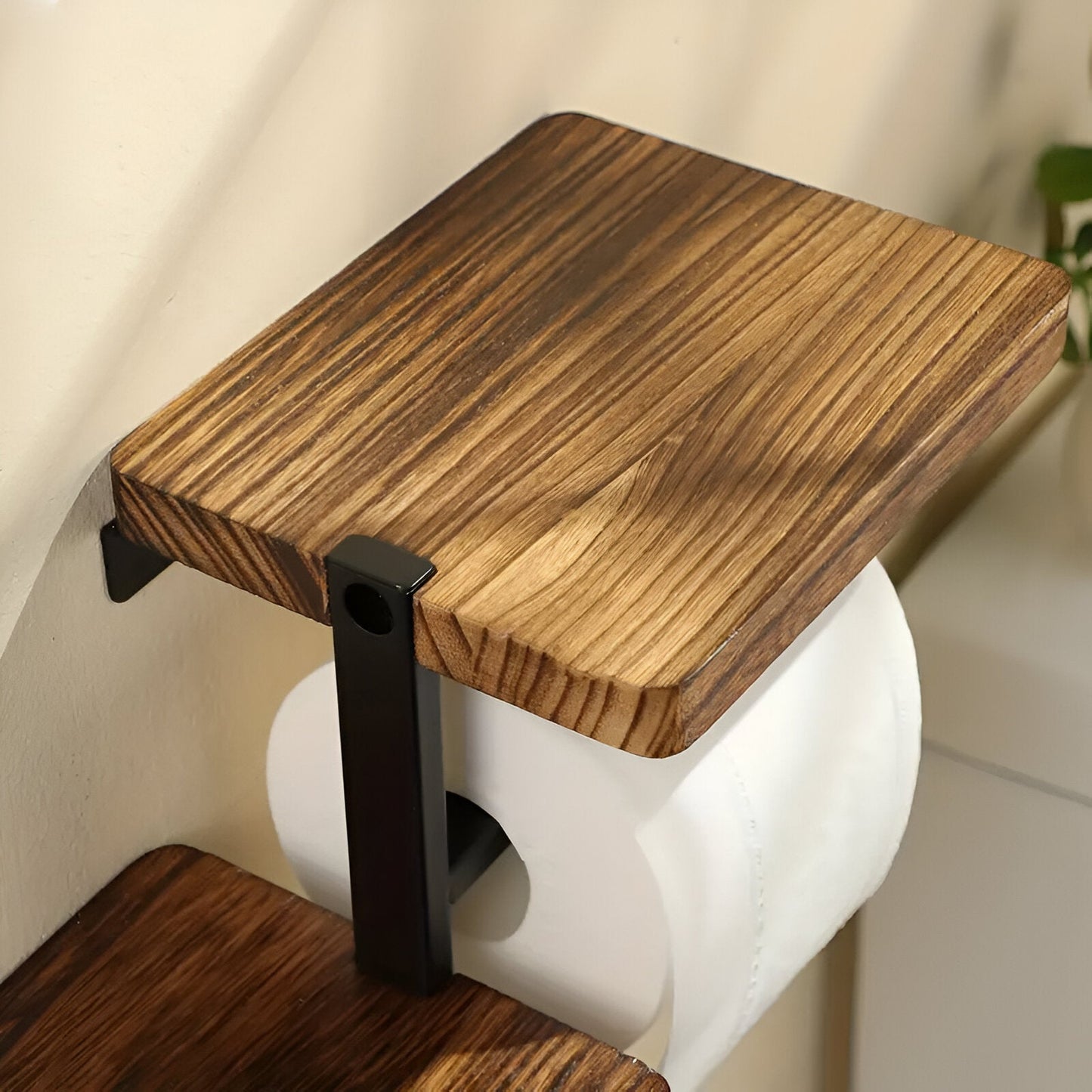 Aidili Oak Wall Rack