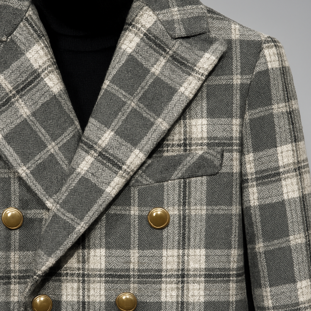 Ashmere Co. Double-Breasted Blazer