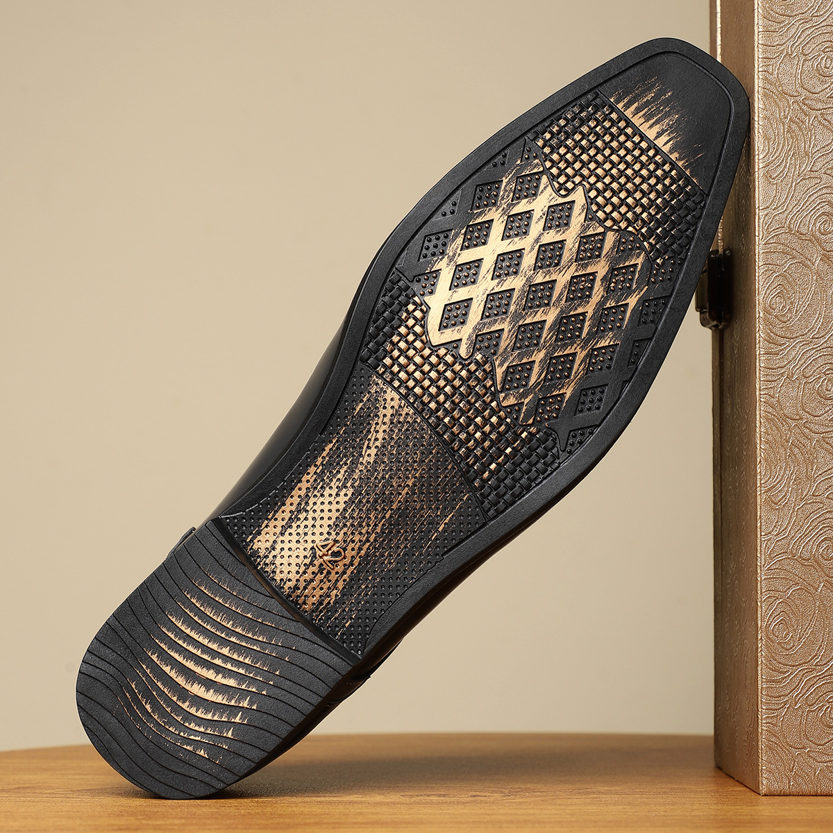 Salvatori Leather Brogue Dress Shoes