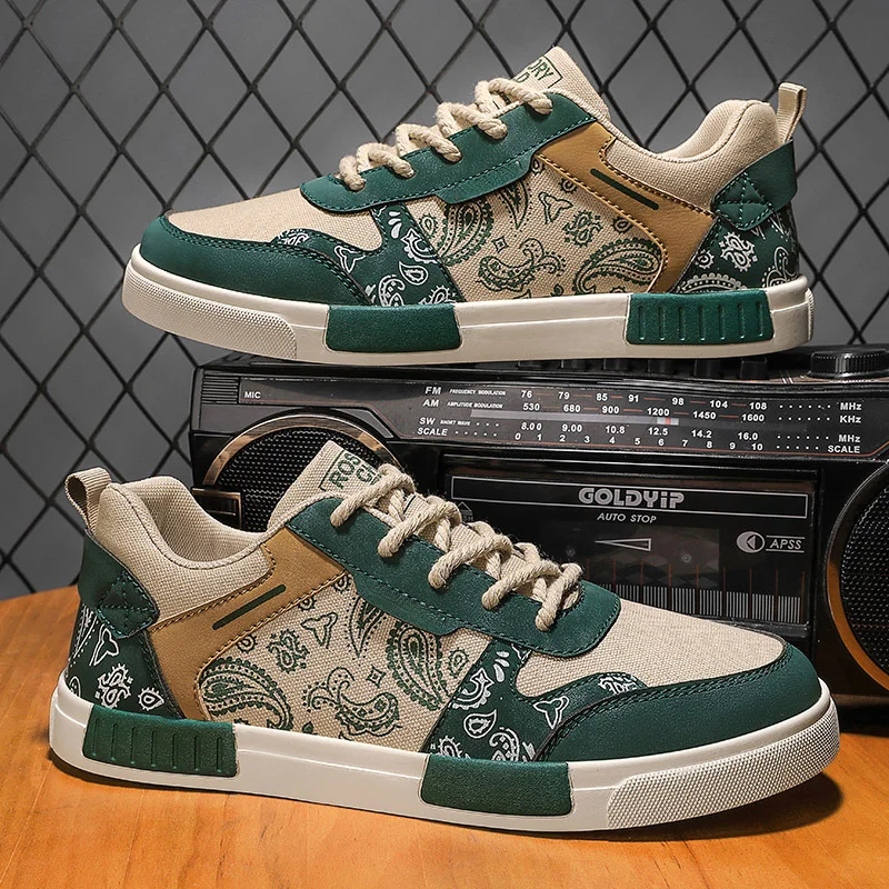 Hype Paisley Sneakers