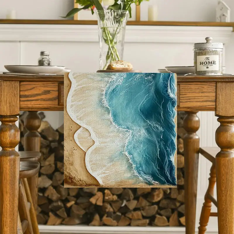 Seaside Escape Table & Shelf Runner