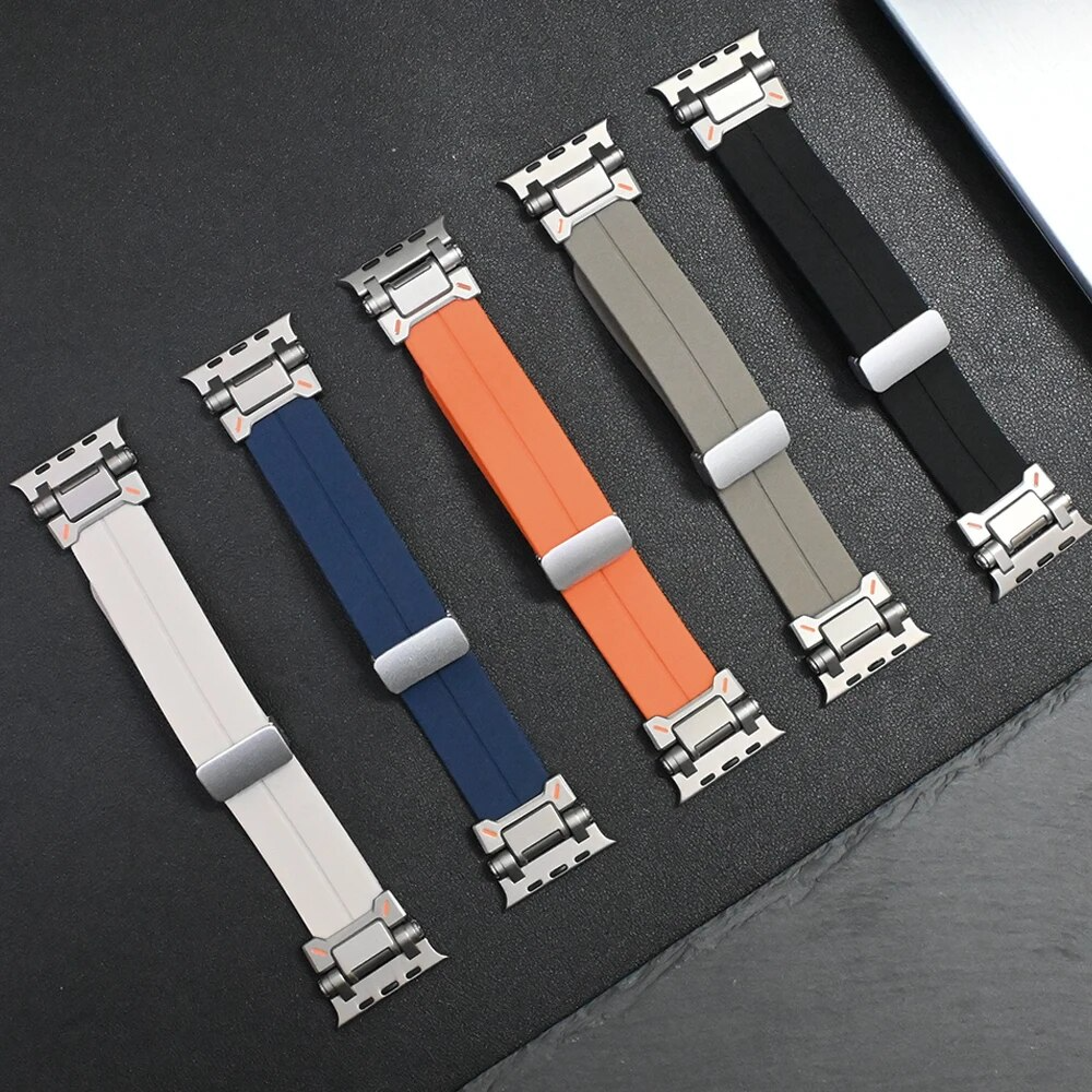 Pursuit Silicone Apple Watch Band