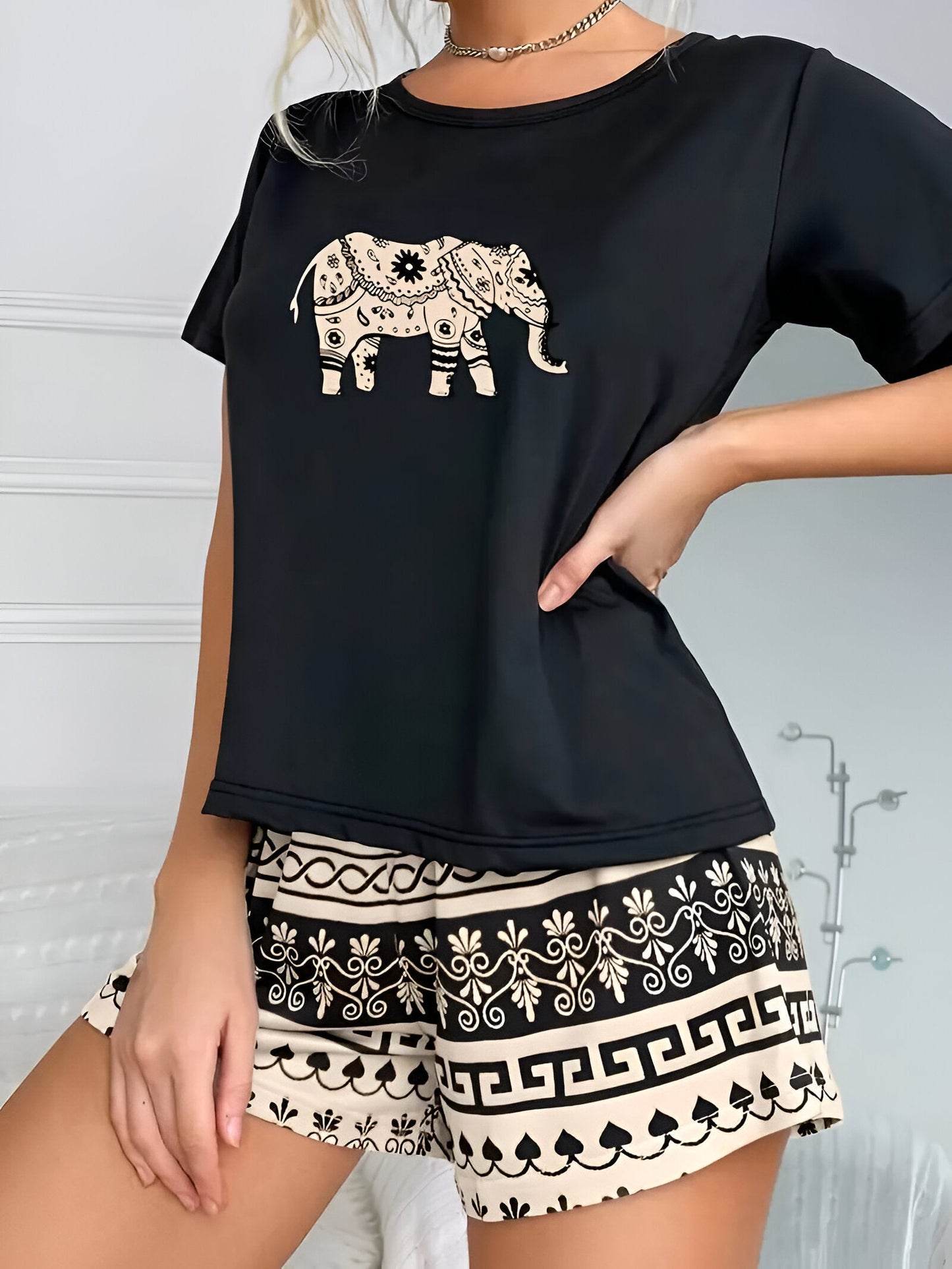 Nomad Elephant Tee Set