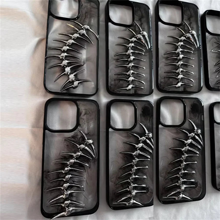 Chrome Spine iPhone Case