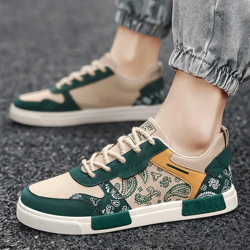 Hype Paisley Sneakers