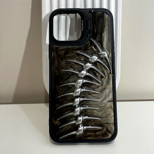 Chrome Spine iPhone Case