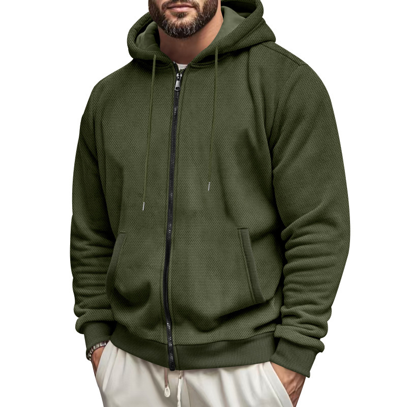 Brooklyn Waffle Knit Hoodie