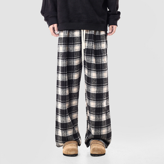 Terrence Plaid Sweatpants