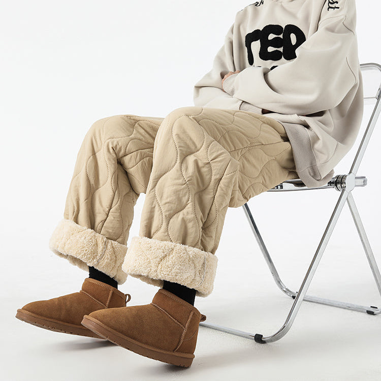 Hype Quilted Sherpa Pants