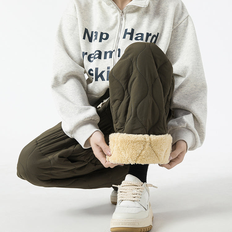 Hype Quilted Sherpa Pants